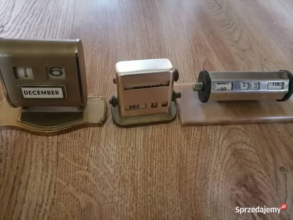 Stary kalendarz wieczny ART DECO Antyki Kraków sprzedam