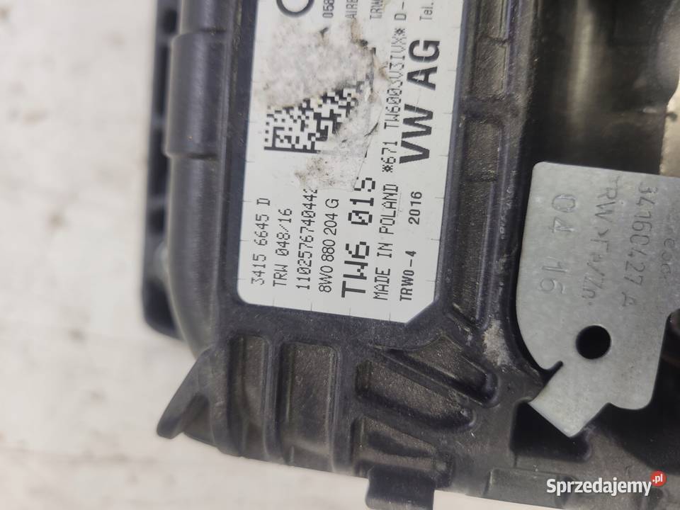 PODUSZKA PASAŻERA AUDI A4 B9 A5 8W0880204G Przystajń