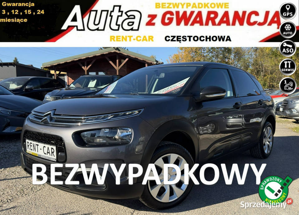 Citroen C4 Cactus 12iOPŁACONY Bezwypadkowy kurtyny powietrzne Częstochowa