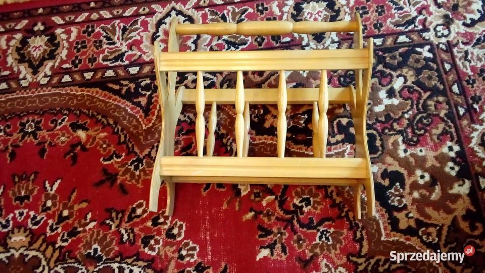 Gazetnik drewniany Warszawa