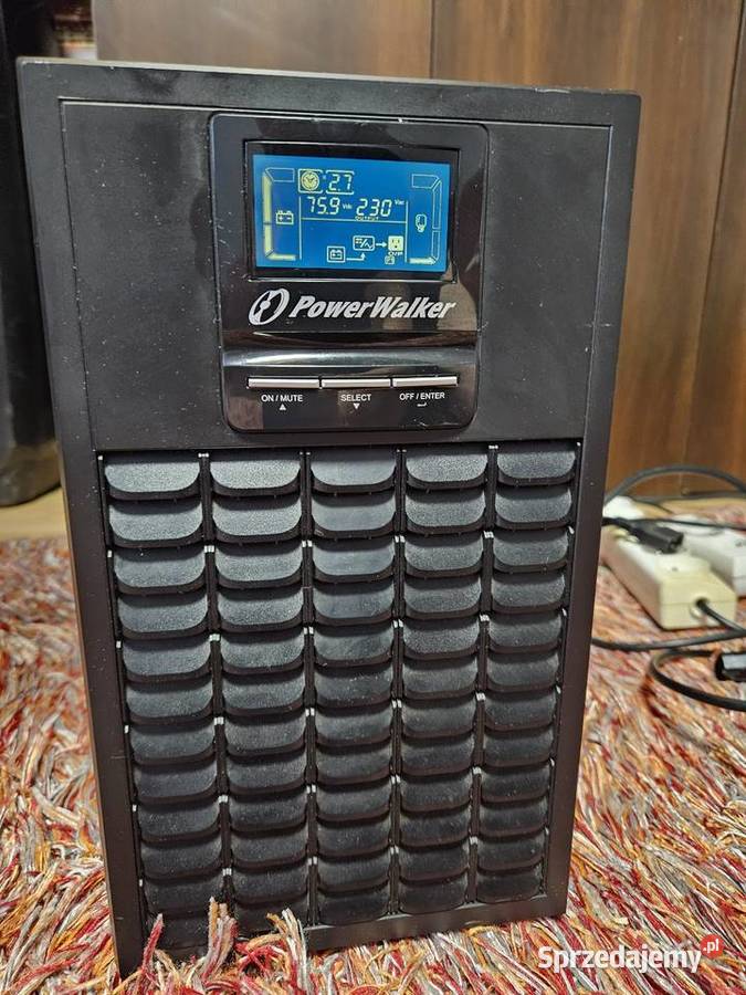 3000VA2400WDuży mocnyZasilacz awaryjny UPS Power Barlinek sprzedam