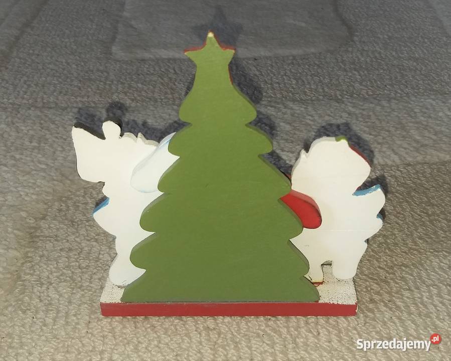 Figurka bożonarodzeniowa drewniana dziecka