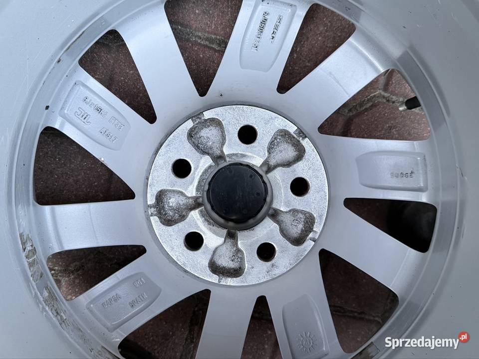 Alufelgi Seat 5x100 15 6J ET 38 VwSkoda Biała Podlaska