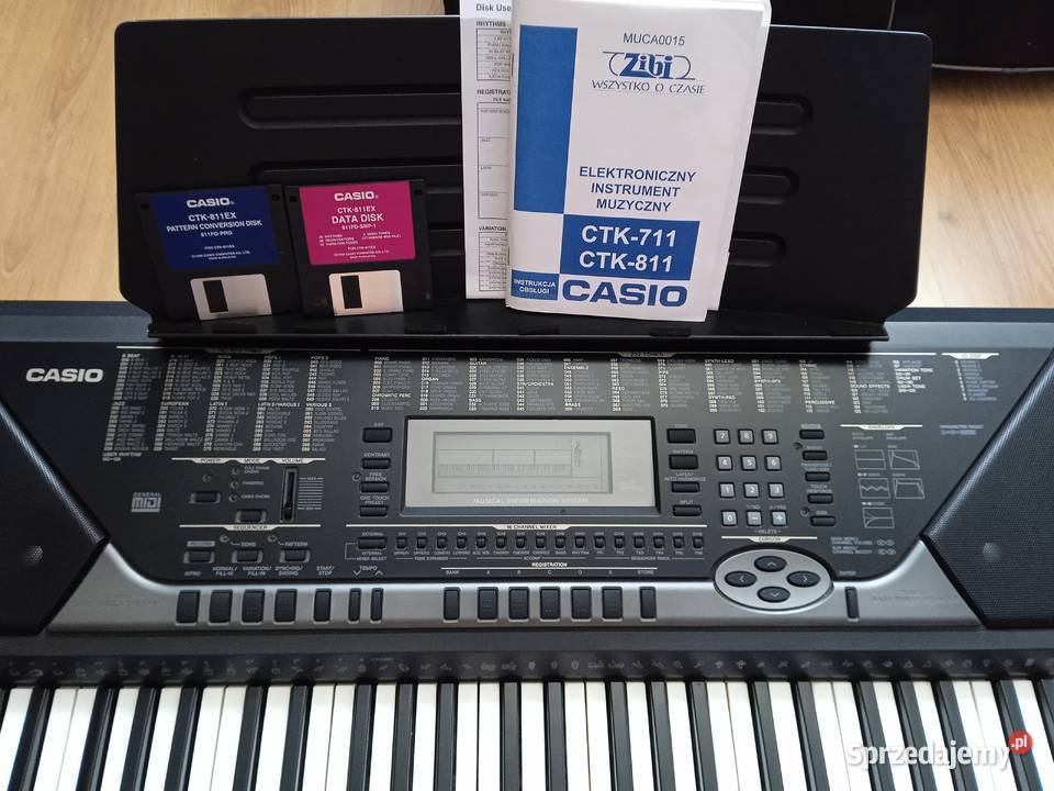 Sprzedam keyboard CASIO CTK 811 EX st b Starachowice