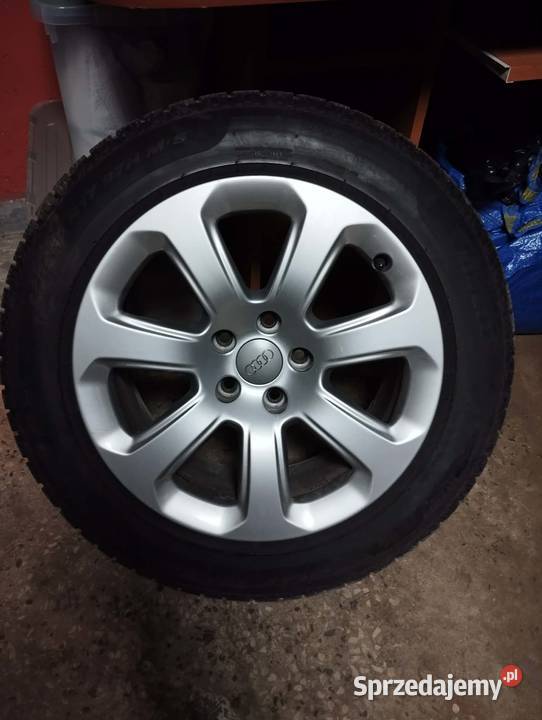 Felgi Audi OE z oponami zimowymi Pirelli Małkinia Górna