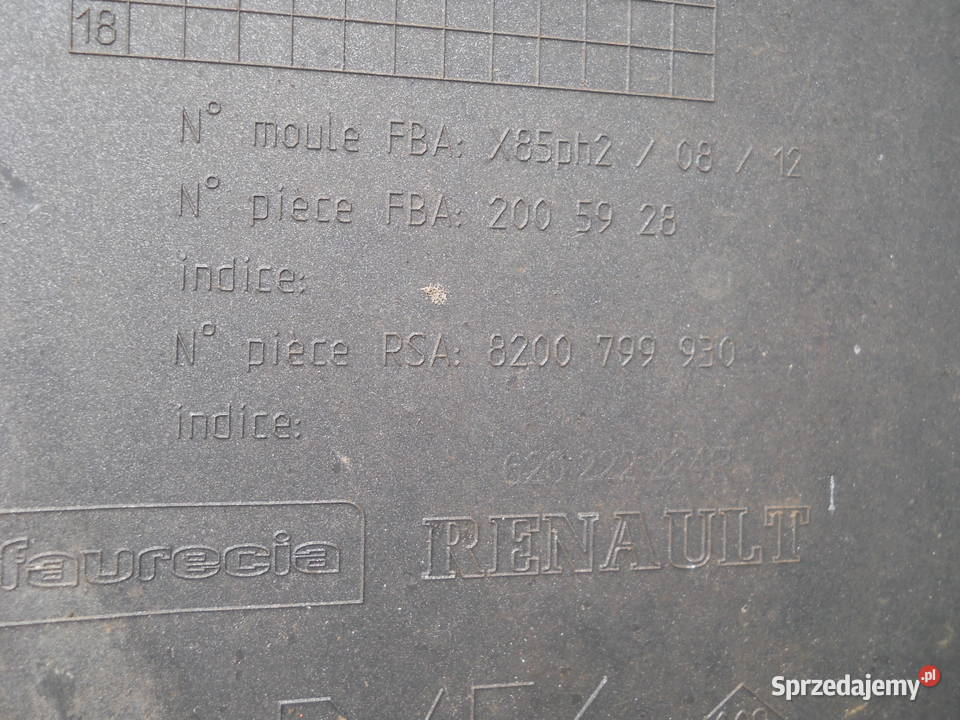 RENAULT CLIO III LIFT 185 ZDERZAK PRZEDNI PRZÓD