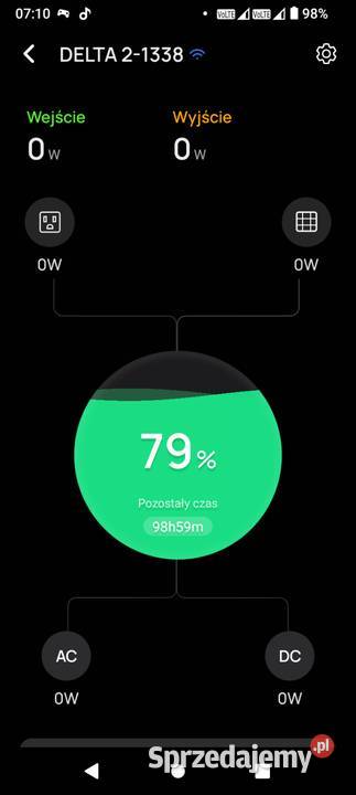 Stacja zasilania Ecoflow Delta 2 gwarancja 5 lat zachodniopomorskie Szczecin