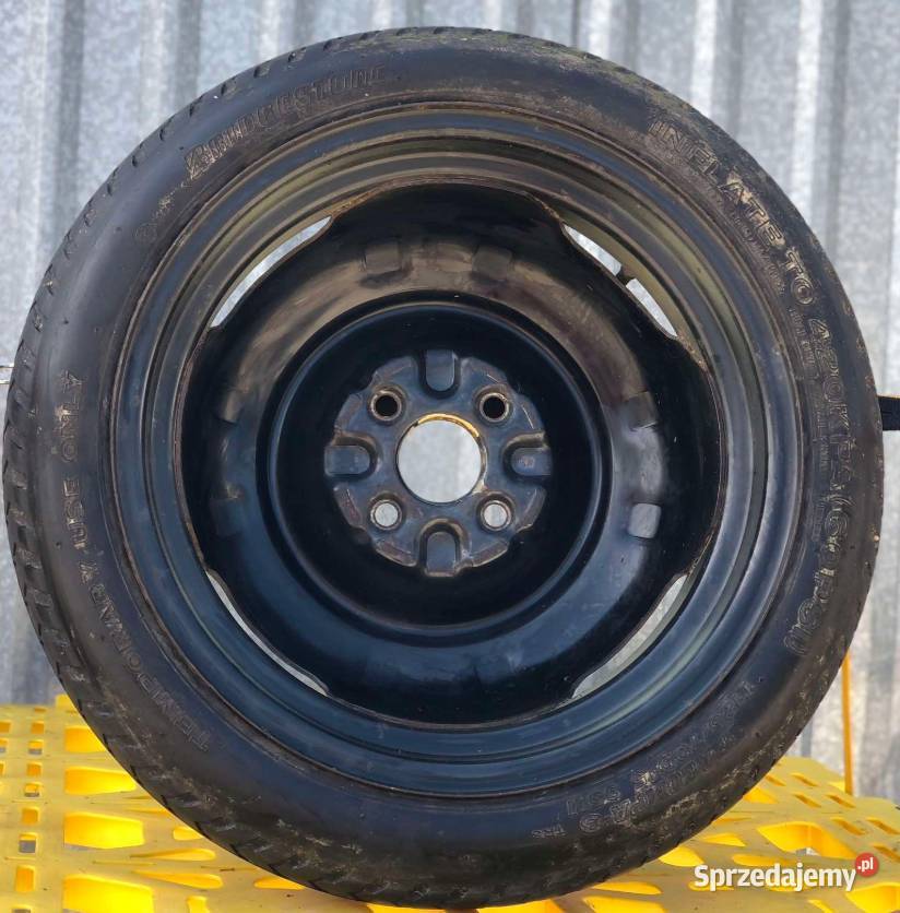 1 x 4 100 R15 dojazdówka toyota Q541 koło Samochodowe podkarpackie Skołoszów