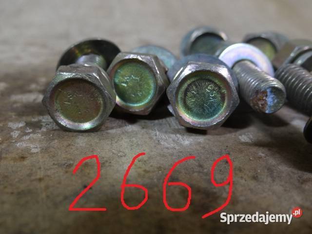 śruby ESKA 8 mm 10 sztuk org DDR Żary