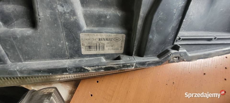 Lampy przód Renault laguna 2 europa