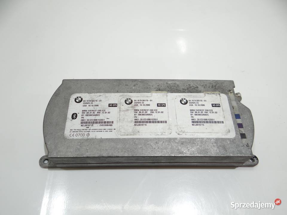 MODUŁ STEROWNIK BLUETOOTH BMW E60 E61 OE 9138179 osobowe Strzyżewice