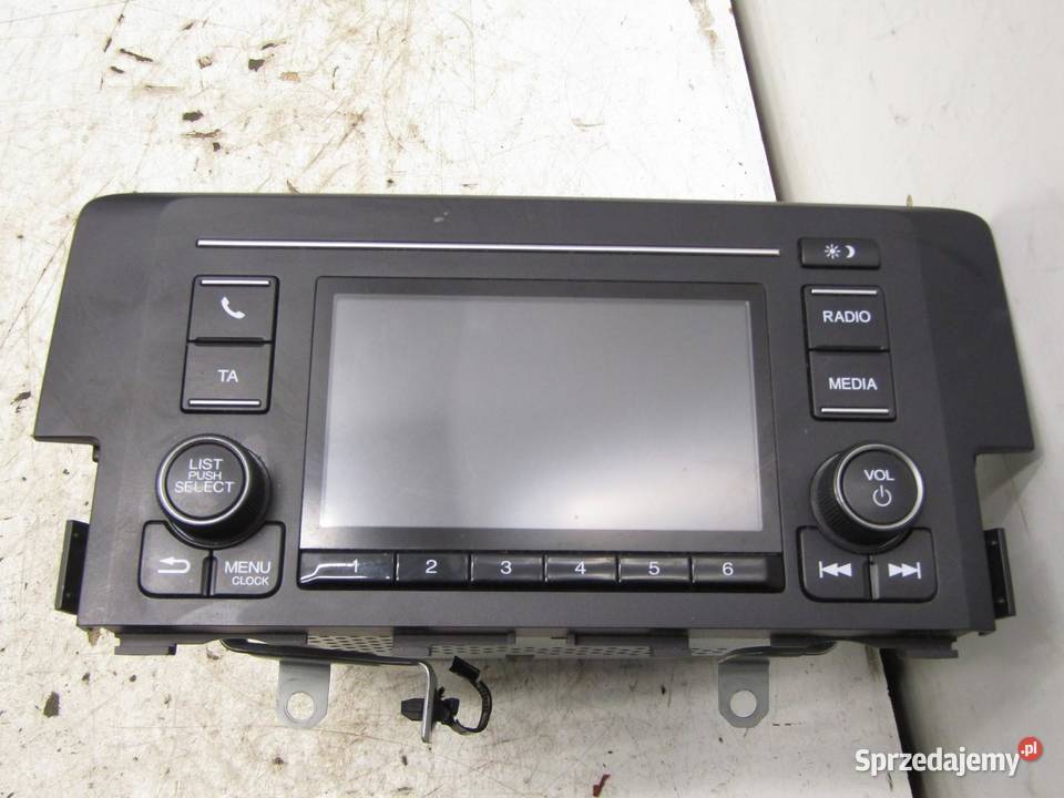 EKRAN MONITOR NAWIGACJI NAVI RADIO HONDA CIVIC X