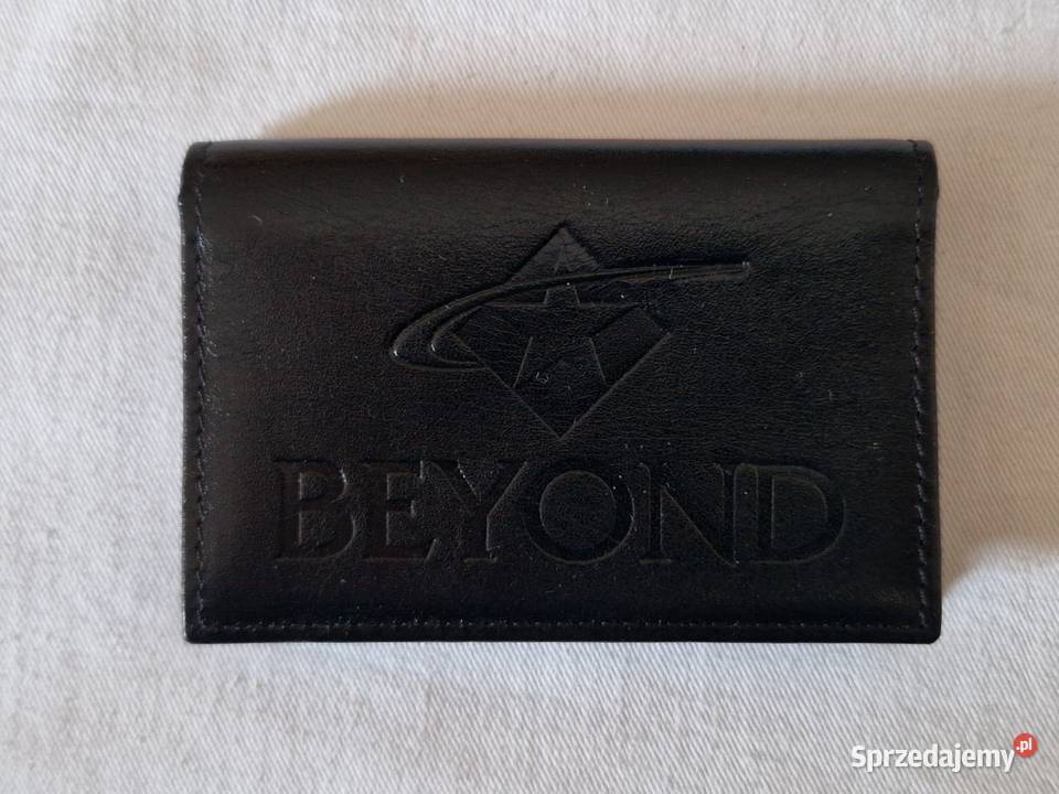 Skórzane kieszonkowe etui na karty płatnicze z mazowieckie