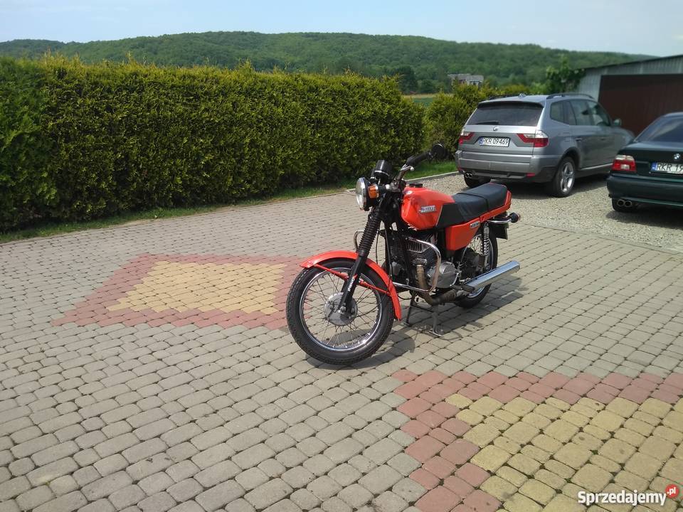 Jawa 350 czerwony Poraj