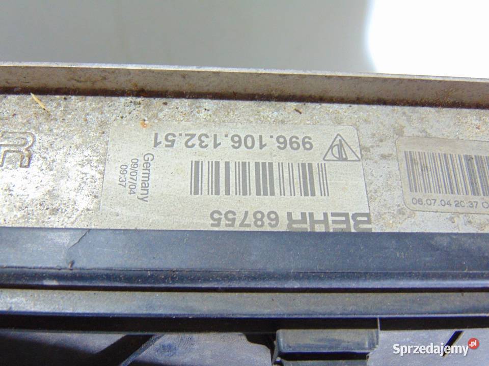 CHŁODNICA WODY PRAWA BOXSTER 986 27 99610613251 osobowe wielkopolskie sprzedam