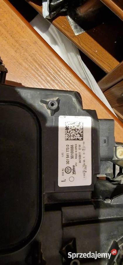 Lampaprzednia vw pasat b8 3G1931773D osobowe śląskie Gliwice