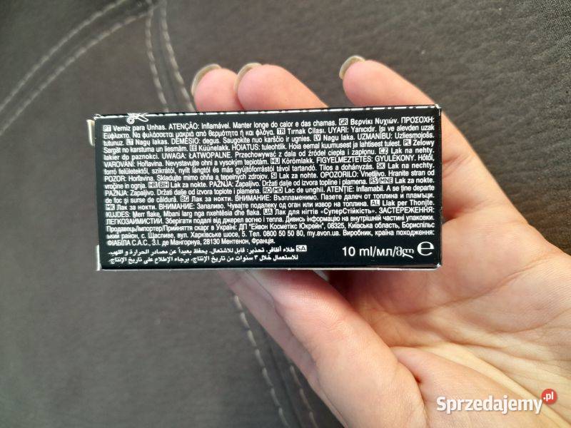 Żelowy lakier do paznokci Avon Power Stay 10ml Siewierz sprzedam