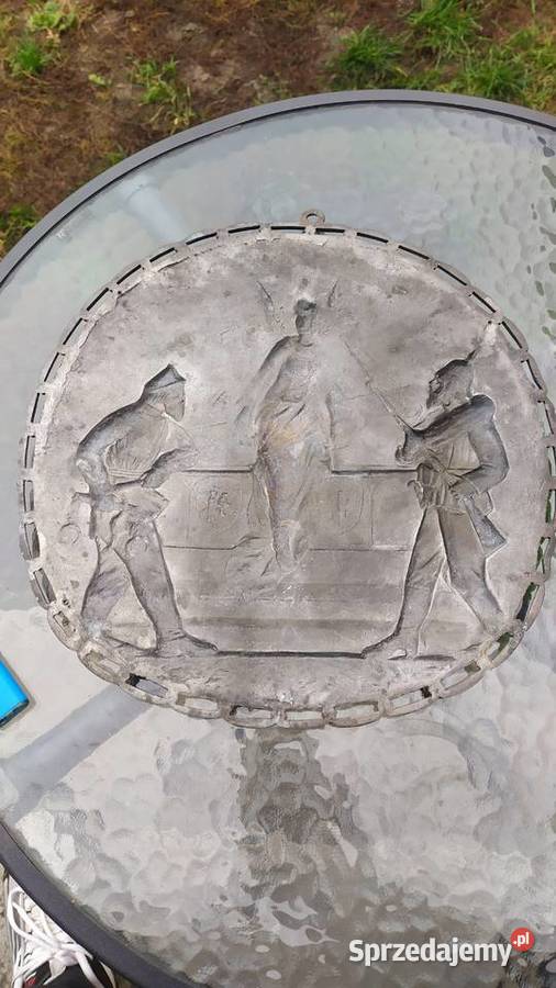 Plakieta Patriotyczna z 1 Wojny Swiatowej