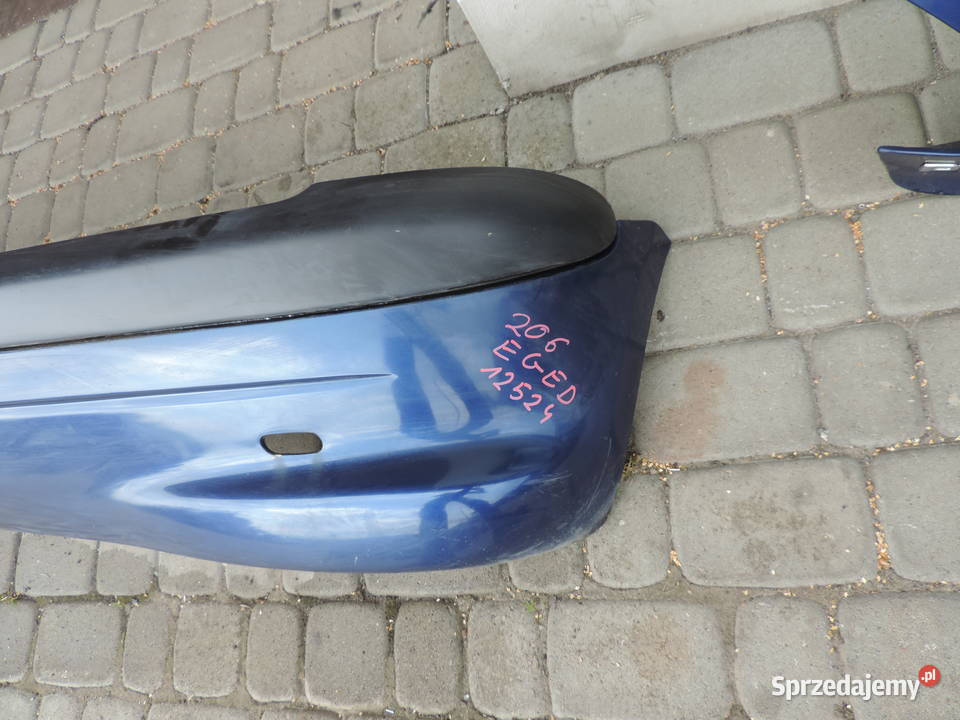 ZDERZAK TYLNY PEUGEOT 206 KOLOR EGED Nowy Sącz
