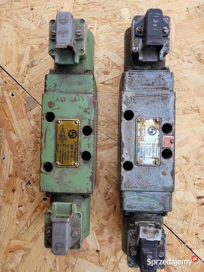 2 Rozdzielacze hydrauliczne Hydraulik Ring Głogów Małopolski