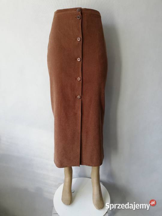 spódnica carmel 4648 brązowy/beżowy lubelskie