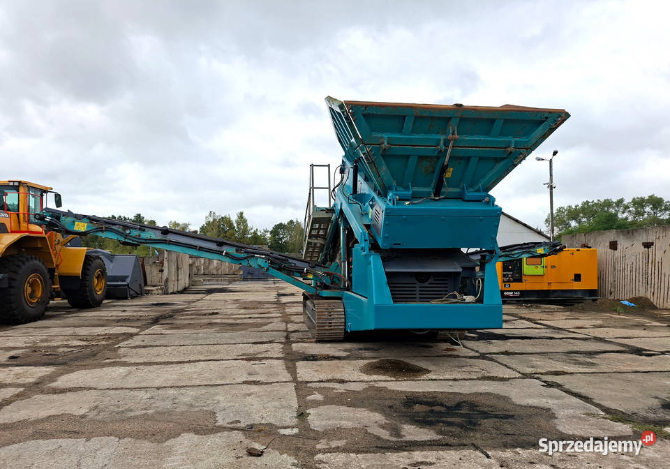 Przesiewacz Powerscreen Warrior 1400 Zator