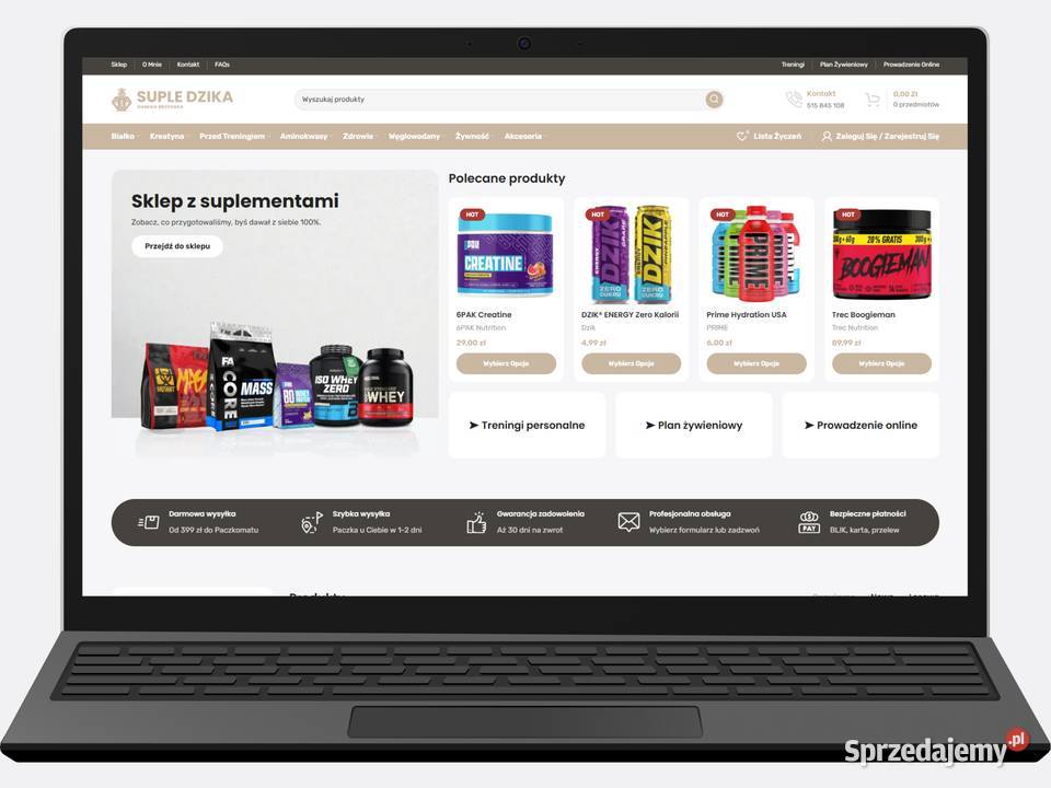 Tworzenie Sklepów Internetowych na Własność za 990zł, E-commerce