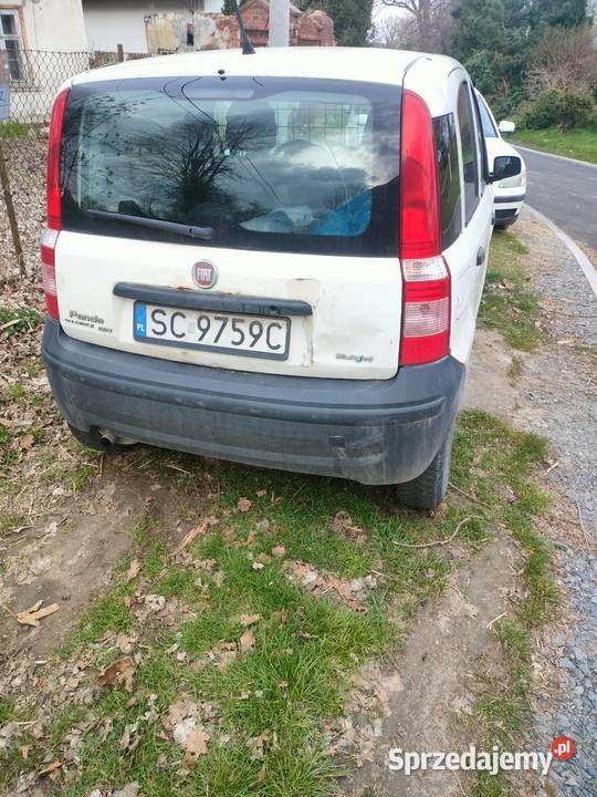 Piat Panda Van 13 multijet diesel kratka VAT1 nieuszkodzony śląskie Racibórz