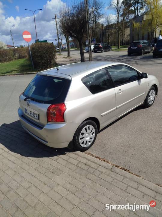 Toyota Corolla klima gaz srebrny Pabianice
