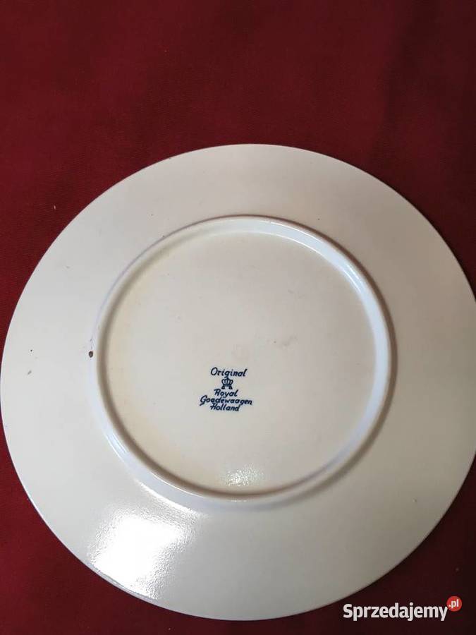 Royal Goedewaagen Holland talerz dekoracyjny Die