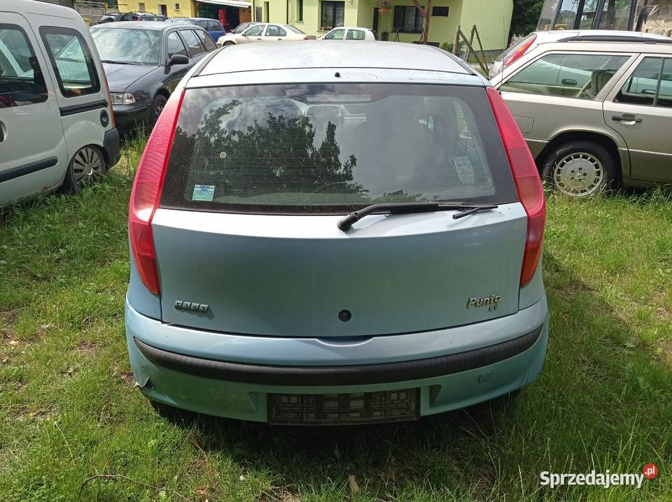 Fiat Punto 12 59 kW 2002 r dawca części Szklarka Myślniewska sprzedam