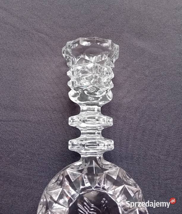 Świecznik kryształowy z CCCP lata 70e XX w Koźminek