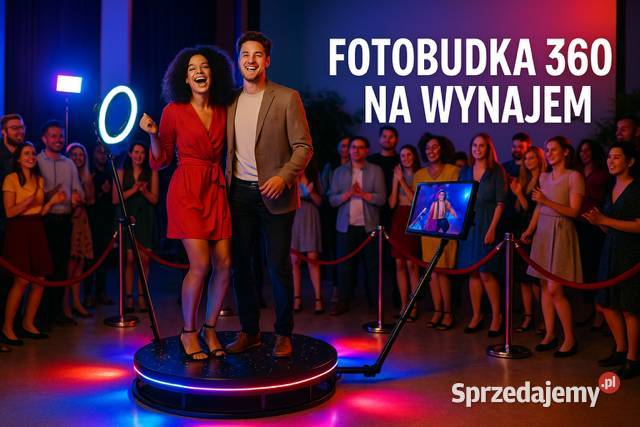 Wynajem fotobudki 360 Wynajmij fotobudkę 360 na Kraków