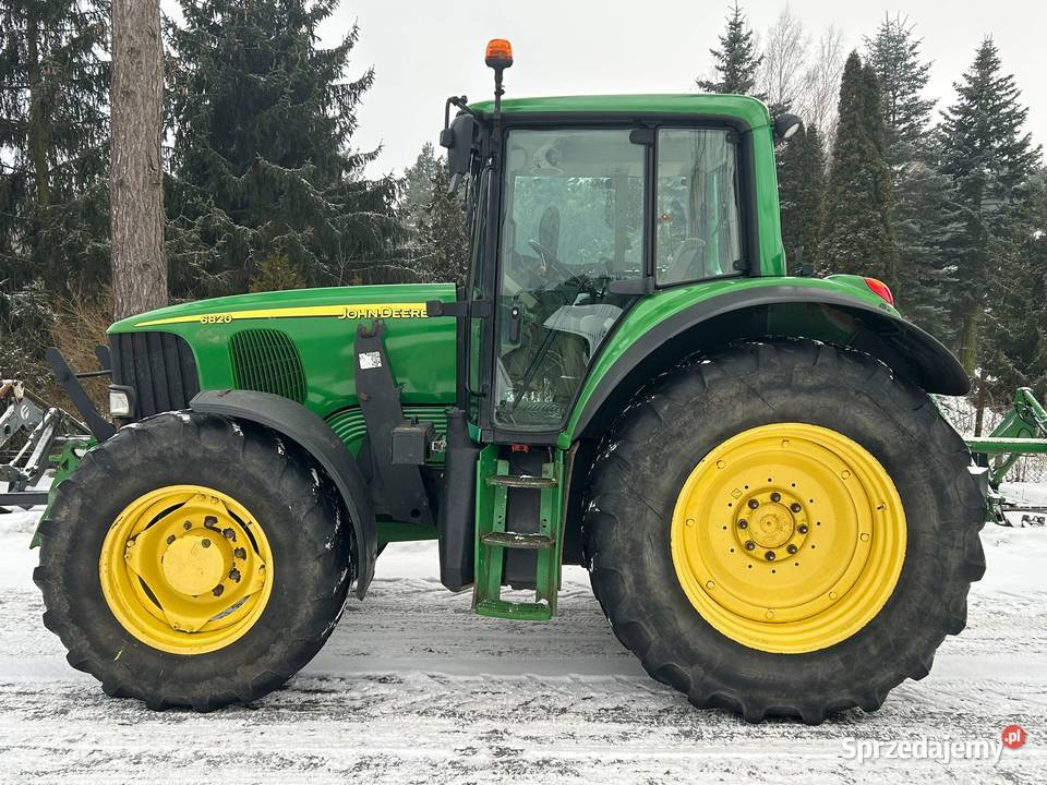ohn Deere 6820 TUZ WOM JD 6610 Ares 640 Renault sprzedam