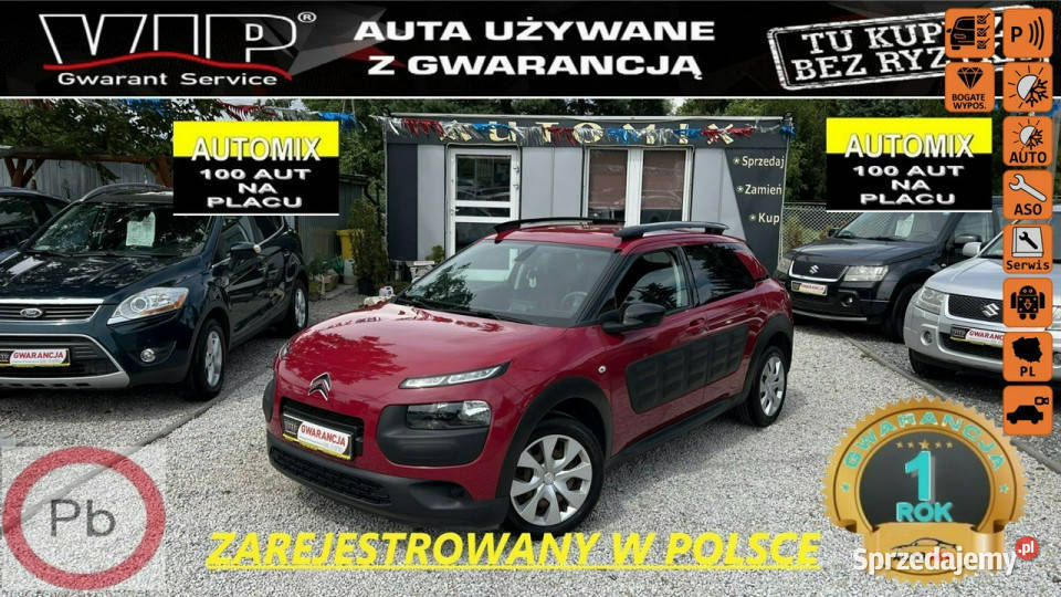 Citroen C4 Cactus SPRZEDANY Salon 12 benz 110 Świdnica sprzedam