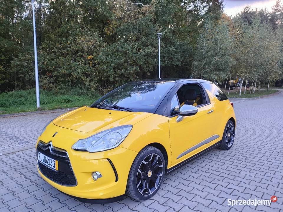 Citroen DS3 2010 oryginał Niemcy serwis ASO Dąbrowa Górnicza sprzedam