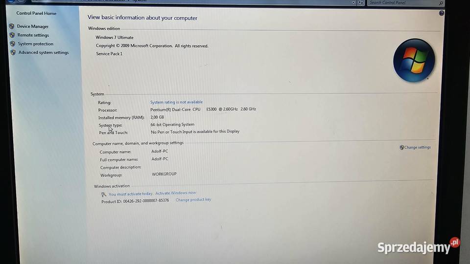 Komputer 775 1tb Bircza