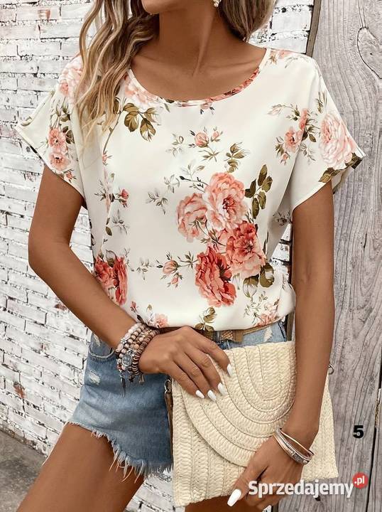 Nowe bluzki damskie modne wzory różne kolory Kraków