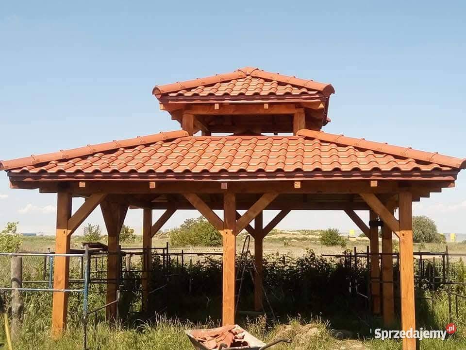 Altany Zadaszenia konstrukcje drewniane Oborniki