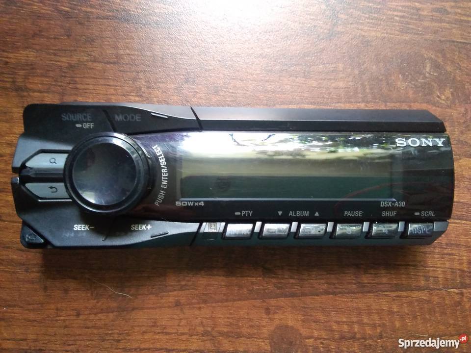 Cyfrowe radio samochodowe SONY dsxa30 opolskie Burgrabice