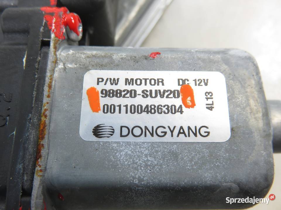 PODNOŚNIK SZYBY LEWY TYLNY OPEL MOKKA 98820SUV20