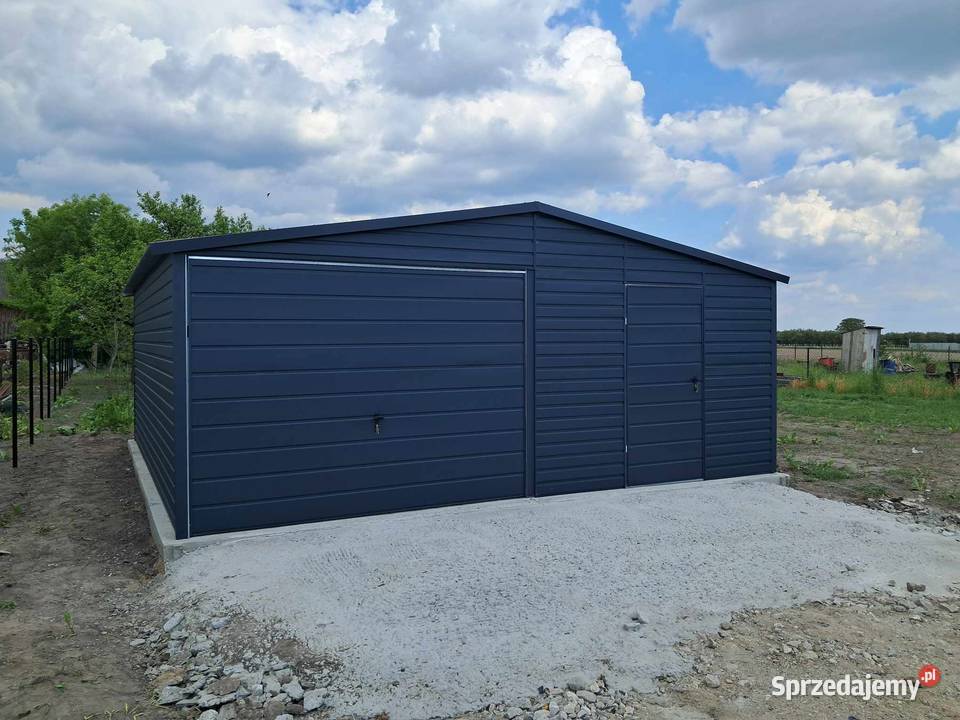 Garaż blaszany 6x6 Wzmocniony PROFILAMI Mińsk Mazowiecki