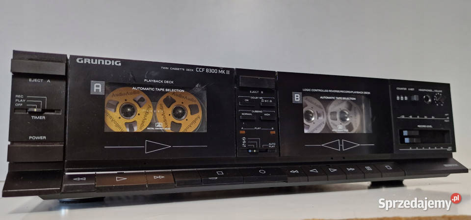 Grundig magnetofon deck CCF 8300 MK2 II wielkopolskie Międzychód