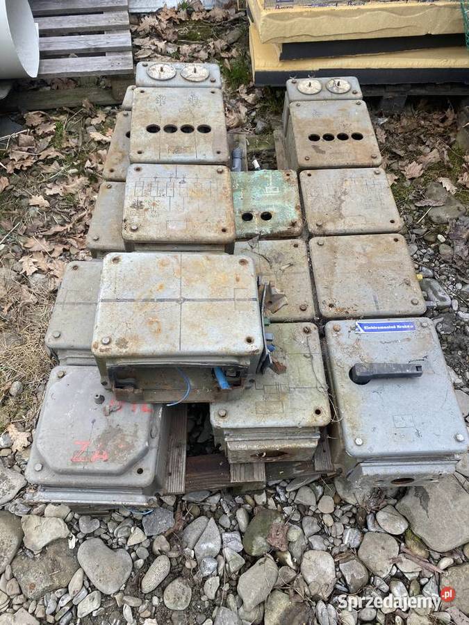 Rozdzielnia żeliwna elektryczna z czasów PRL Mszana Dolna sprzedam