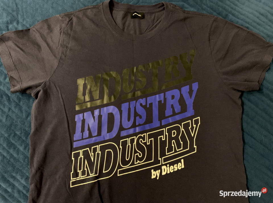 Tshirt Diesel Industry 30 Odzież codzienna Stalowa Wola