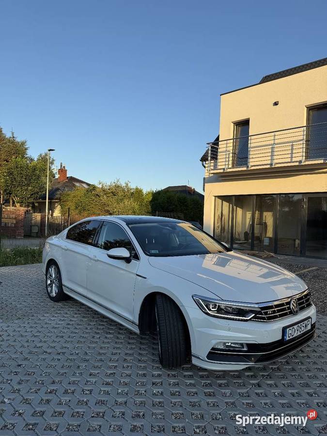 Passat b8 bitdi sedan r line biała perła 4 ogranicznik prędkości pomorskie Rokitnica sprzedam