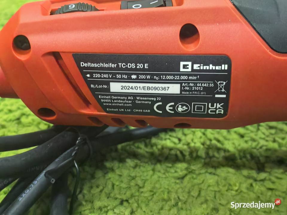 Szlifierka Oscylacyina Delta Einhell TCDS 20 e Inczew