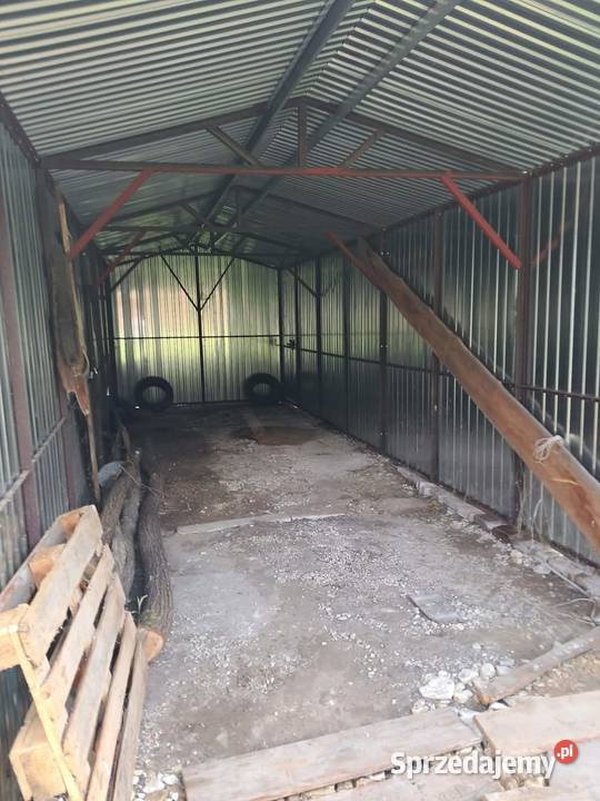 Garaż blaszany blaszak 10x3x24m pod kombajn do Sprzedaż