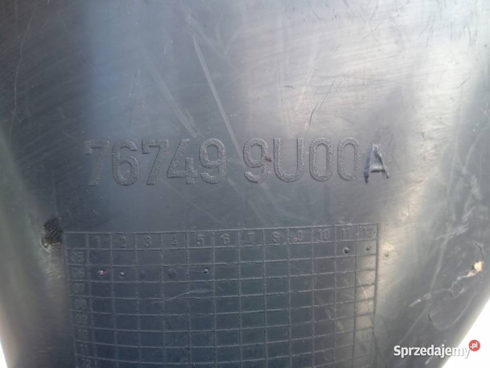 NADKOLE LEWY TYŁ NISSAN NOTE I nadkola Nowy Tomyśl