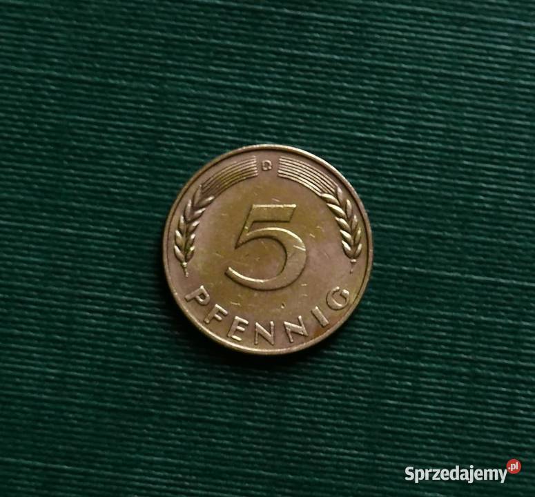 NIEMCY 5 fenigów 1950r D Monachium Gliwice